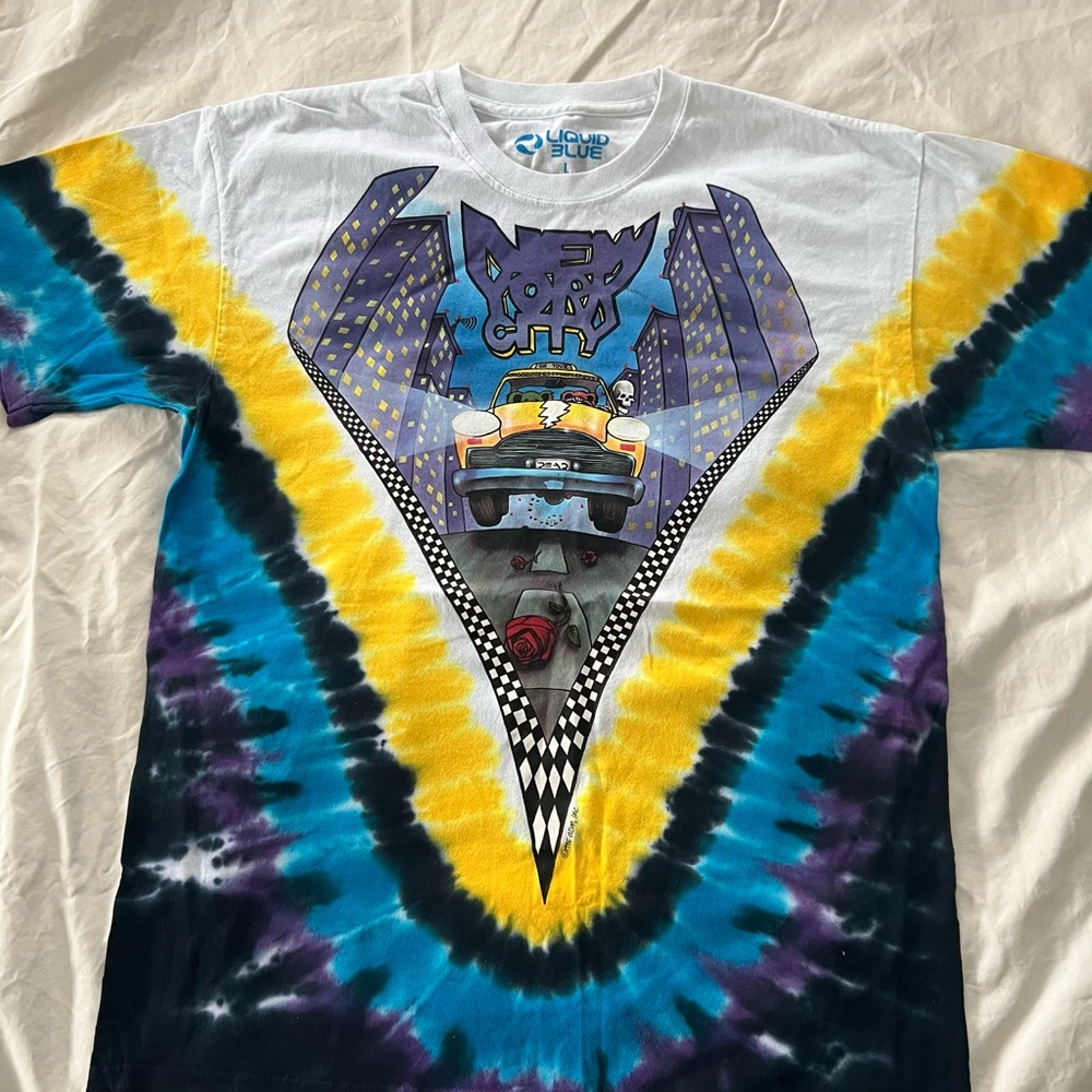 Grateful Dead NYC Taxi Liquid Blue